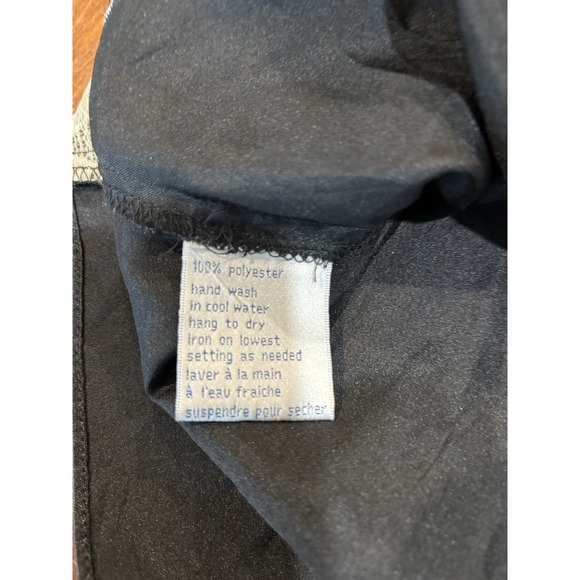 vintage Rickis satin camisole ivory lace beading side zipper size 10 coquette - Picture 9 of 11